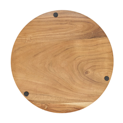Wood Charger - Natural (Mango)
