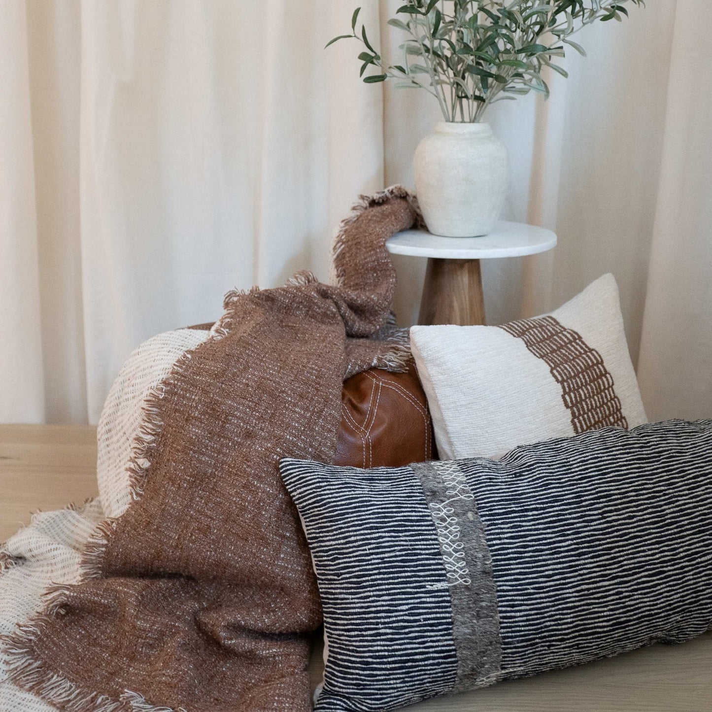 Forest Path Pillow
