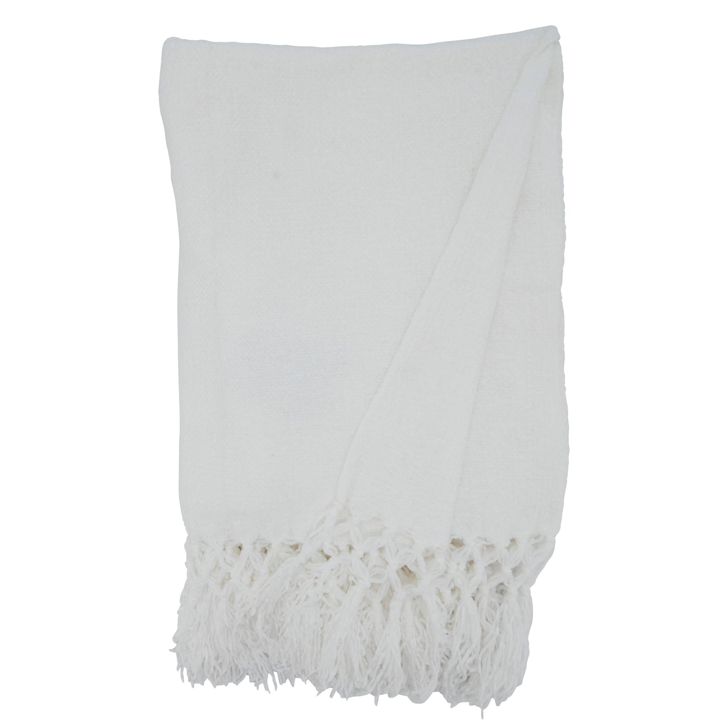 Knotted Chenille Throw