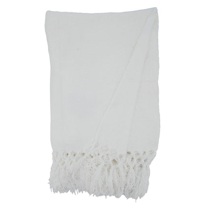 Knotted Chenille Throw