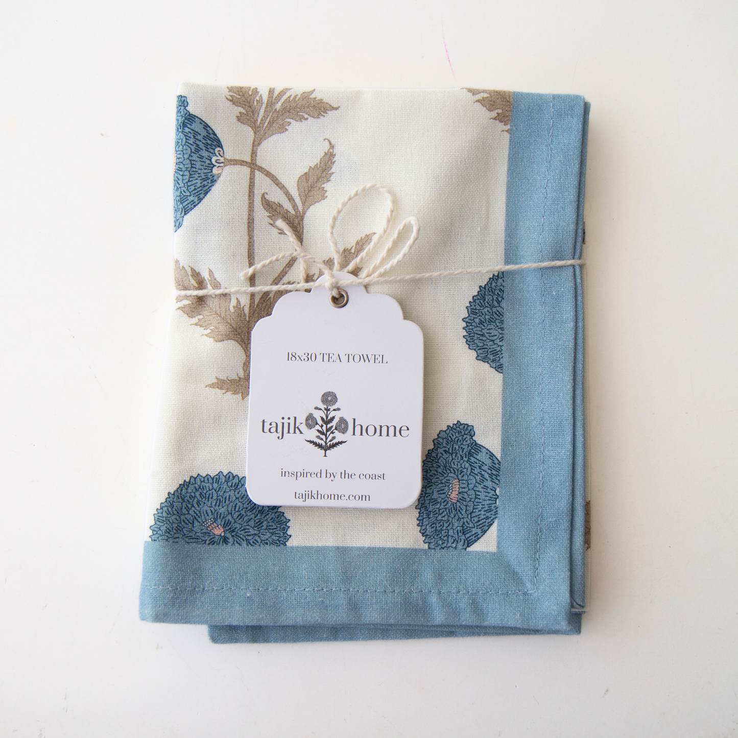 Block Print Tea Towel