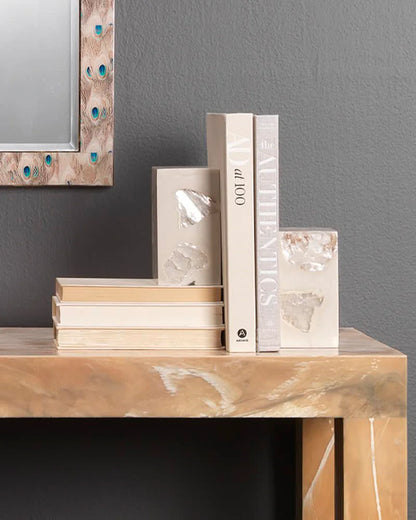 Mica Stone Bookends