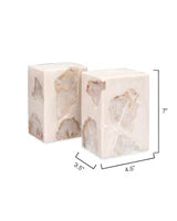 Mica Stone Bookends