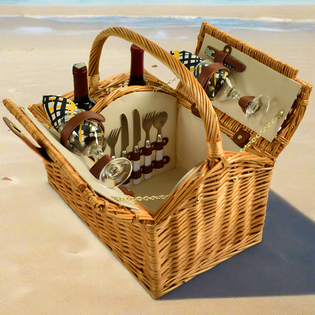 Vineyard Picnic Basket for 2