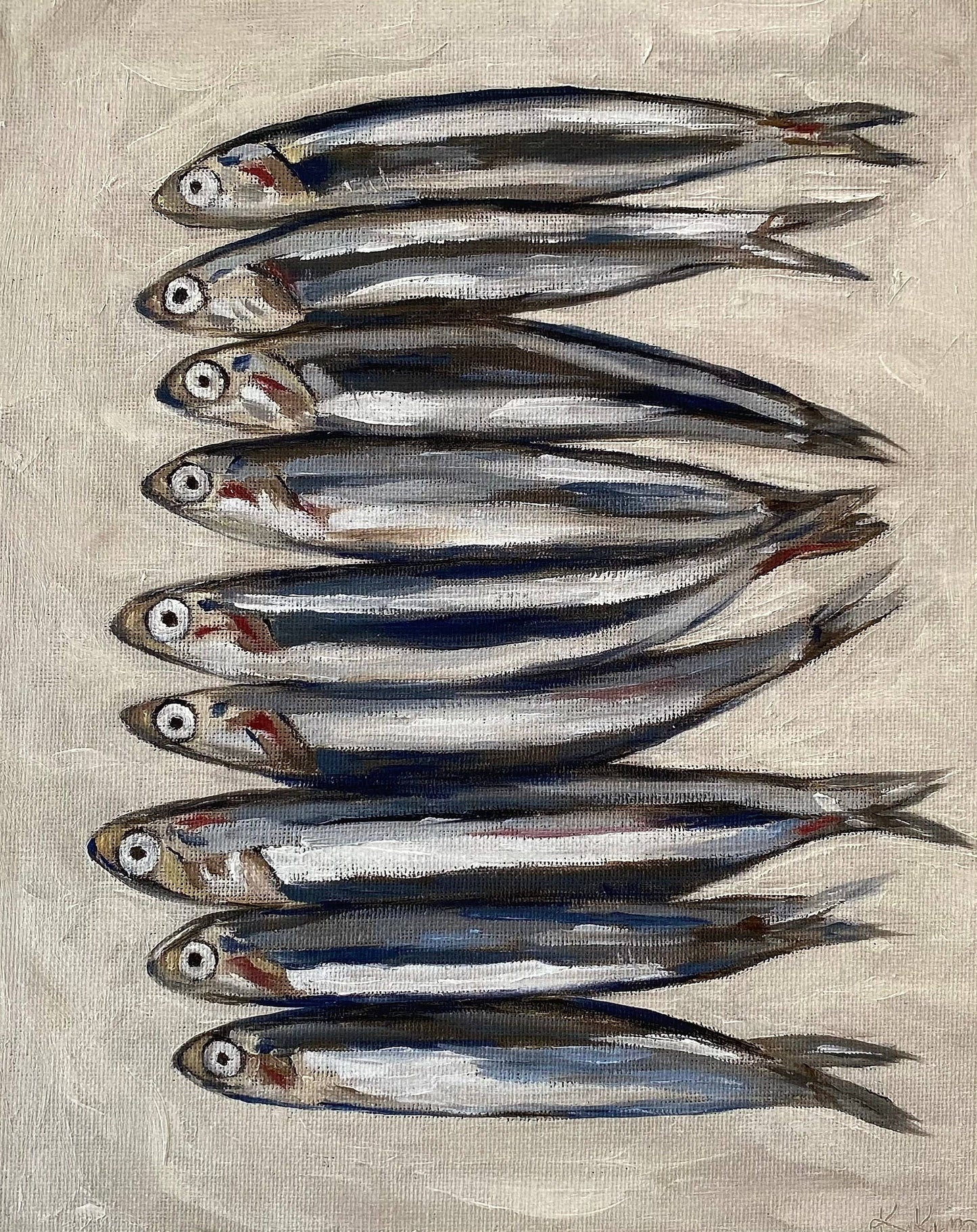 SARDINES by: Krista Kim