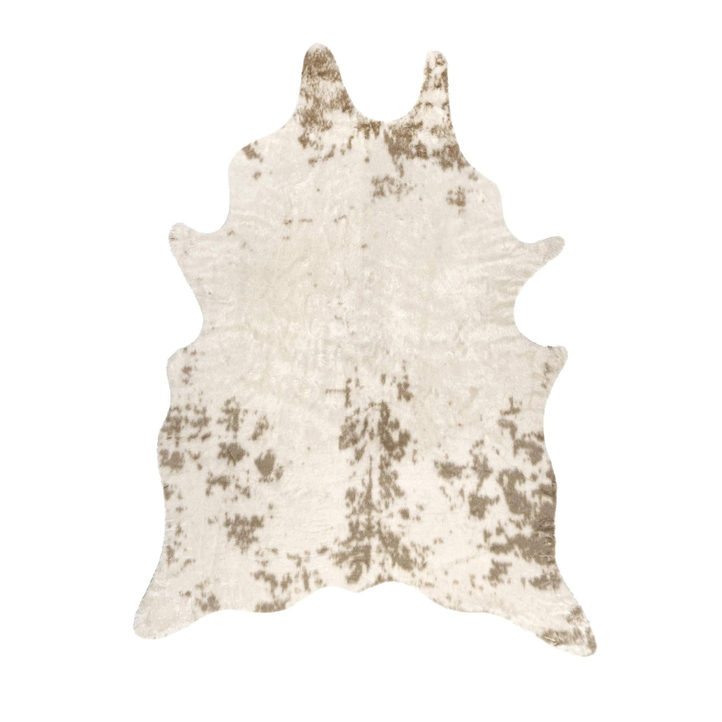 Faux Cowhide Washable Area Rug