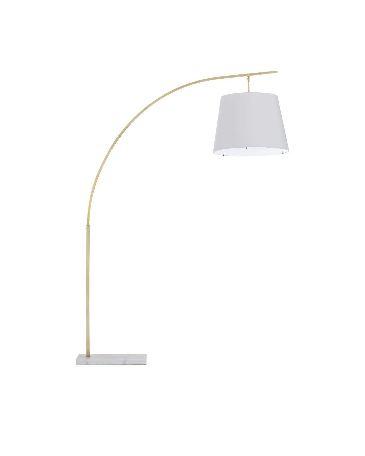 Cloister Floor Lamp, Brass, Large