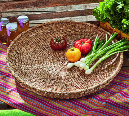 Seagrass Round Tray