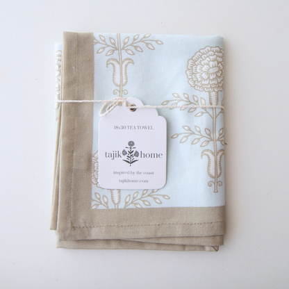 Block Print Tea Towel