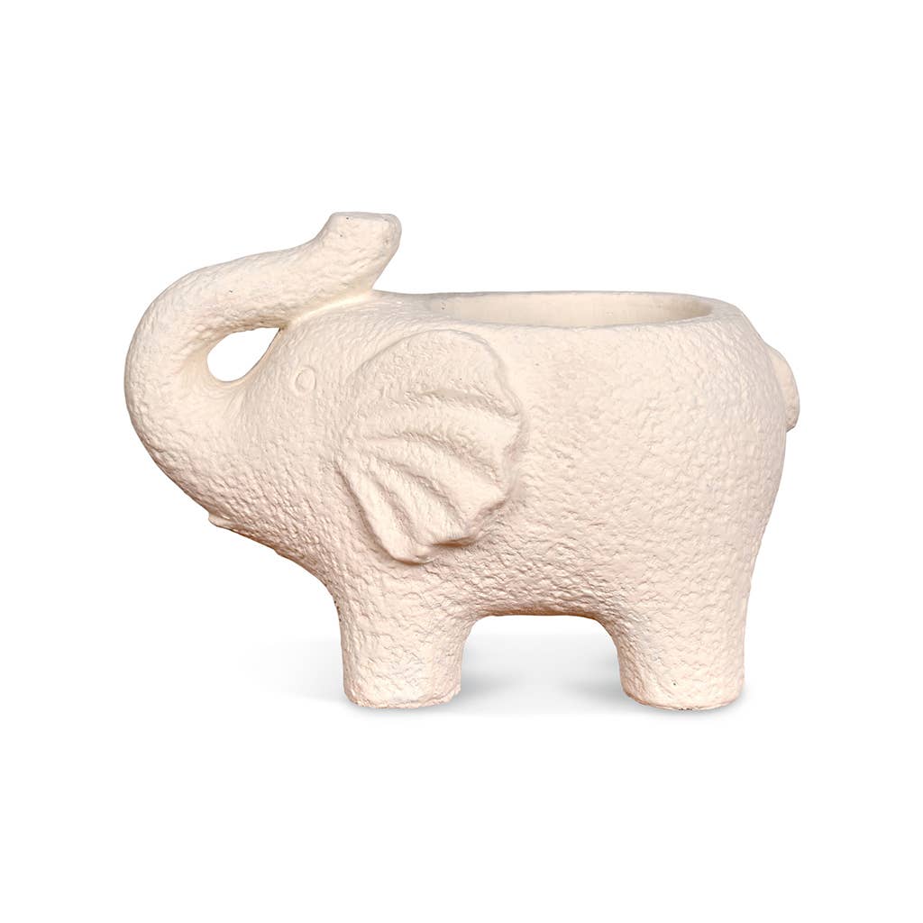 Elephant Clay Pot