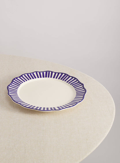 Riviera Hand-Painted Round Platter