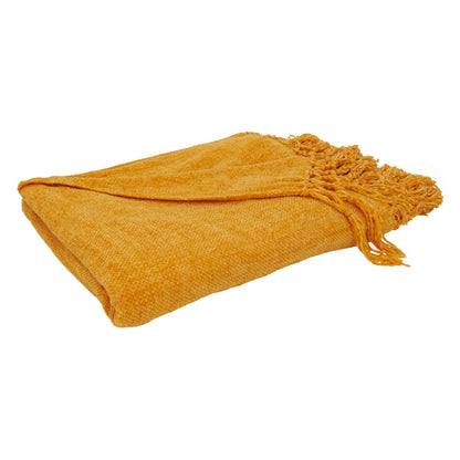 Knotted Chenille Throw