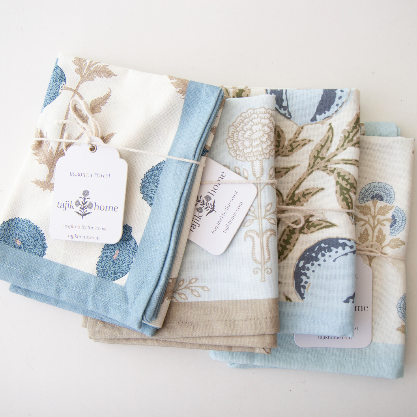 Block Print Tea Towel