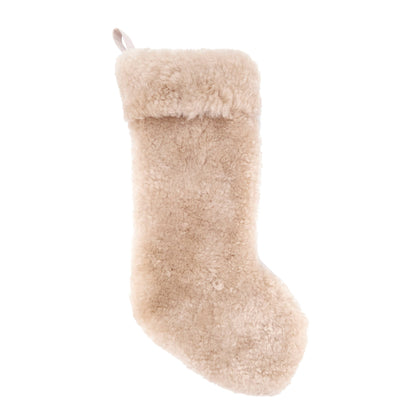 Cozy Delight Lamb Fur Stocking