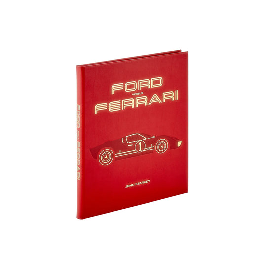 Ford VS Ferrari Leather Coffee Table Book
