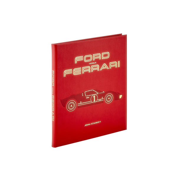 Ford VS Ferrari Leather Coffee Table Book