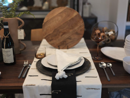 Ivory Tassel Napkin