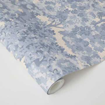 Canopy Toile Faux Grasscloth Peel and Stick Wallpaper