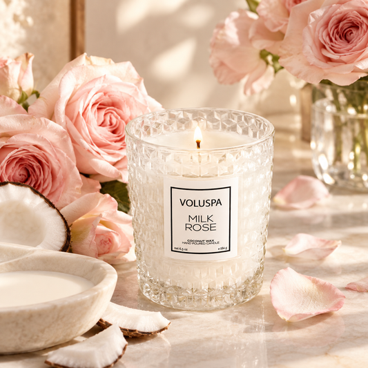 Milk Rose Classic Candle
