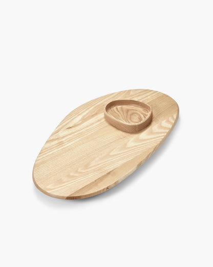 Wood Serving Dish & Bowl