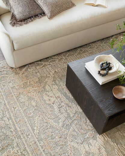 Emilia Sky Natural Hand-Knotted Wool Rug