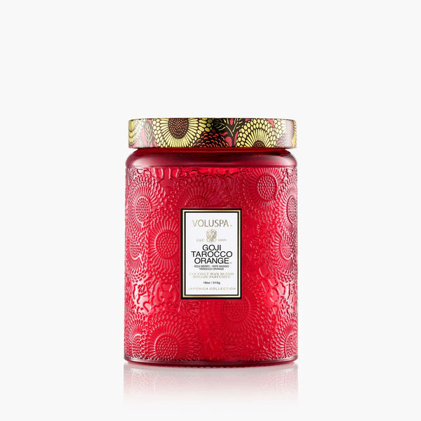 Goji Tarocco Orange Large Jar Candle