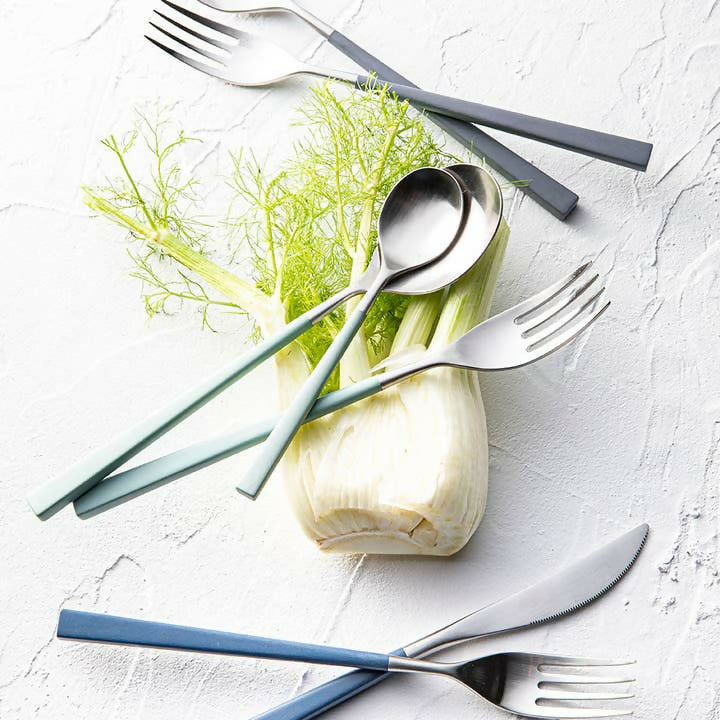 Fuse Flatware, Jade Green