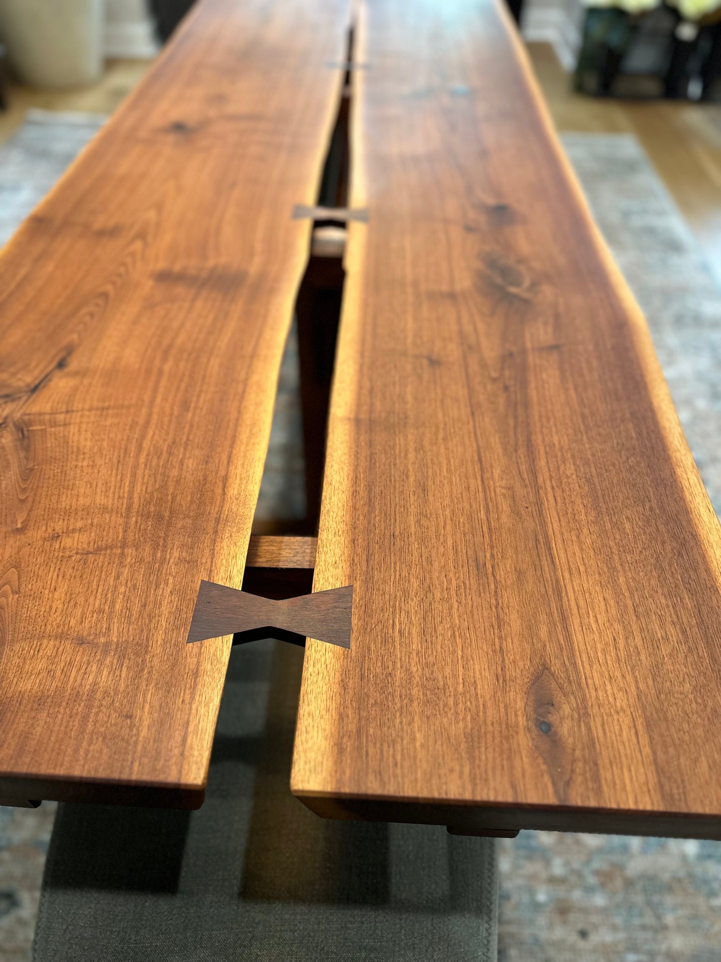 Live Edge Walnut Dining Table