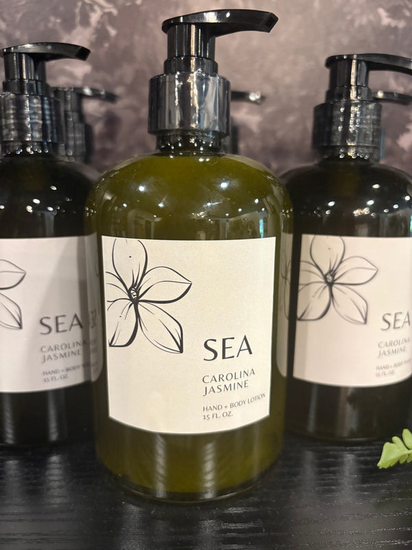 Carolina Jasmine's Custom Scent of SEA Hand & Body Lotion