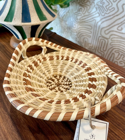 Authentic Gullah Small Sweetgrass Basket
