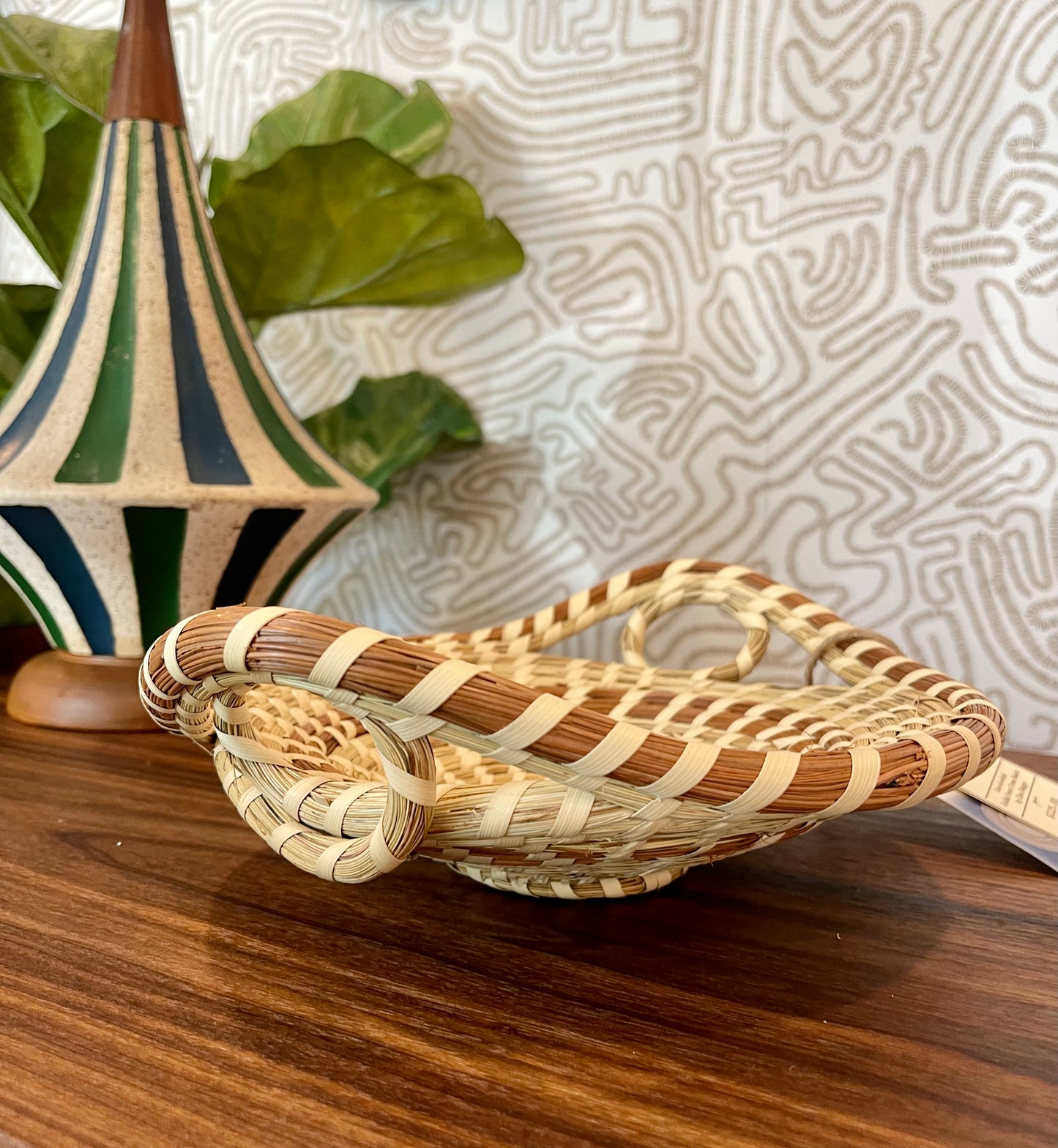 Authentic Gullah Small Sweetgrass Basket