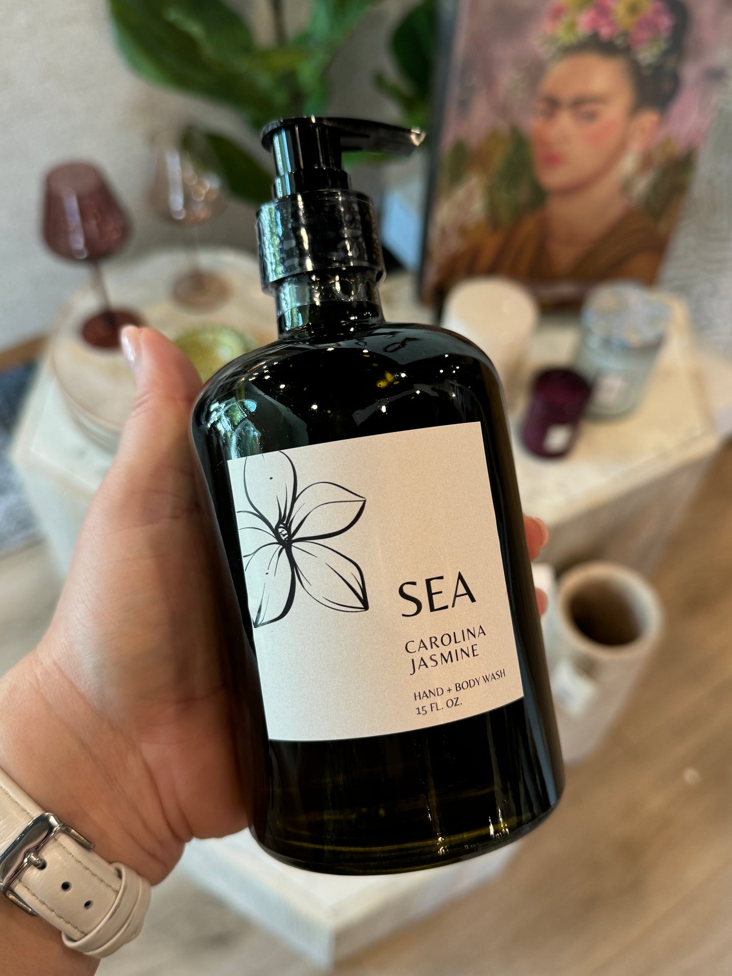 Carolina Jasmine's Custom Scent of SEA Hand & Body Wash