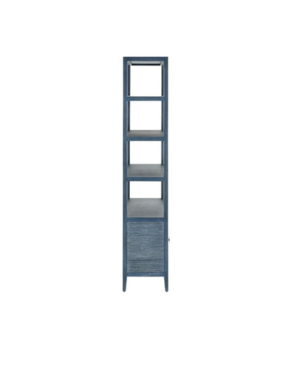 Santos Vintage Navy Storage Shelving Unit