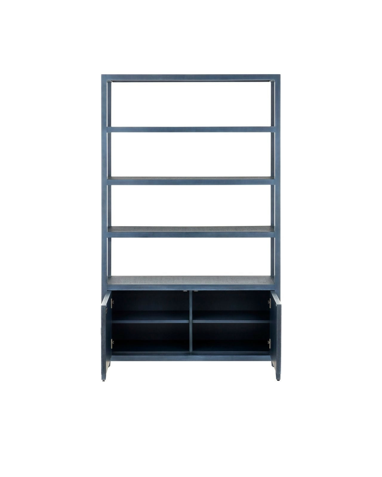 Santos Vintage Navy Storage Shelving Unit