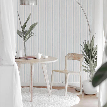Nautical Stripe Peel and Stick Wallpaper