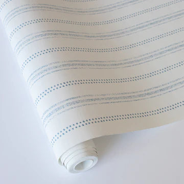Nautical Stripe Peel and Stick Wallpaper