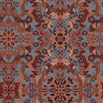 Ornate Medallion Peel and Stick Wallpaper