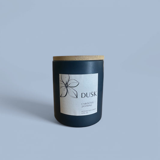 Carolina Jasmine's Custom Scent of DUSK Soy Candle 12 oz