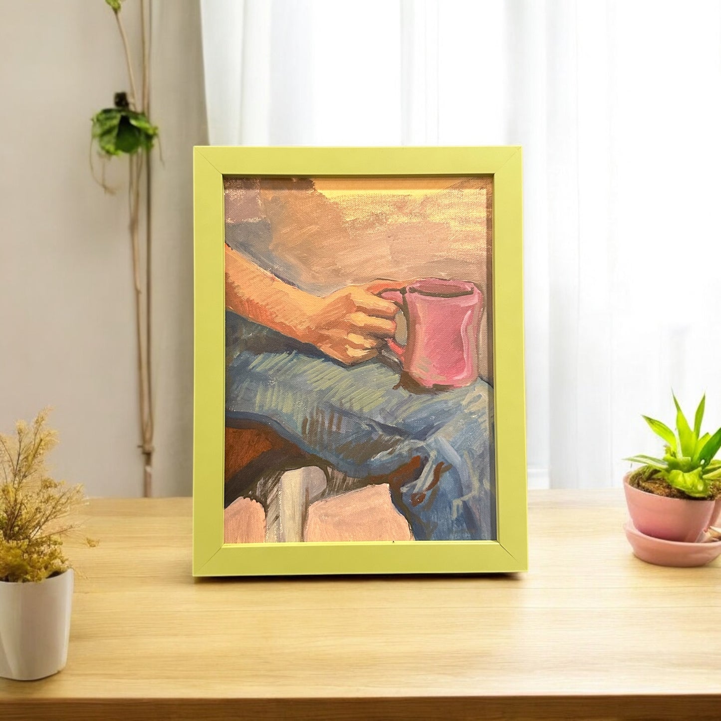 Original Art by Ella Stouse: Coffee Break