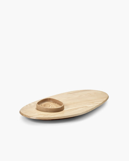 Wood Serving Dish & Bowl