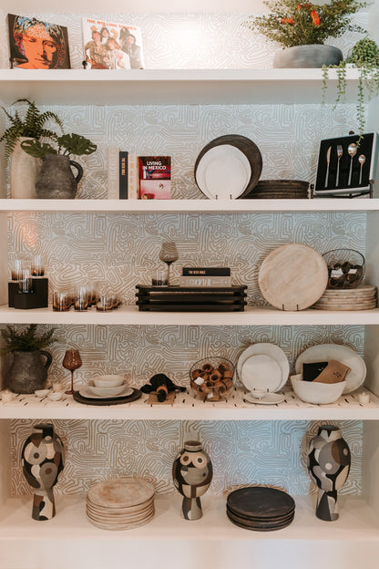 Wood Charger - White