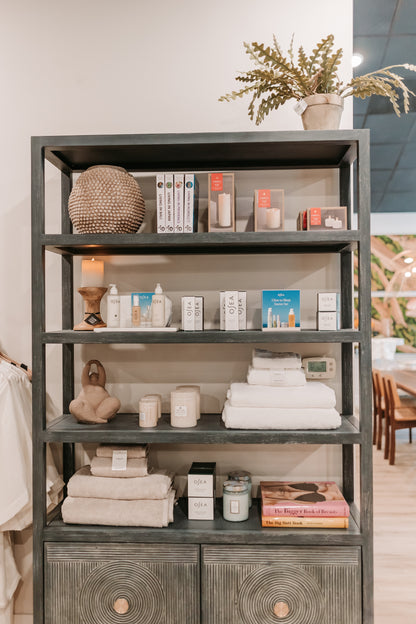 Santos Vintage Navy Storage Shelving Unit