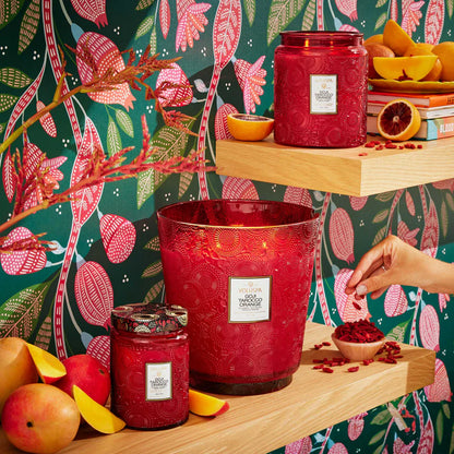 Goji Tarocco Orange Large Jar Candle