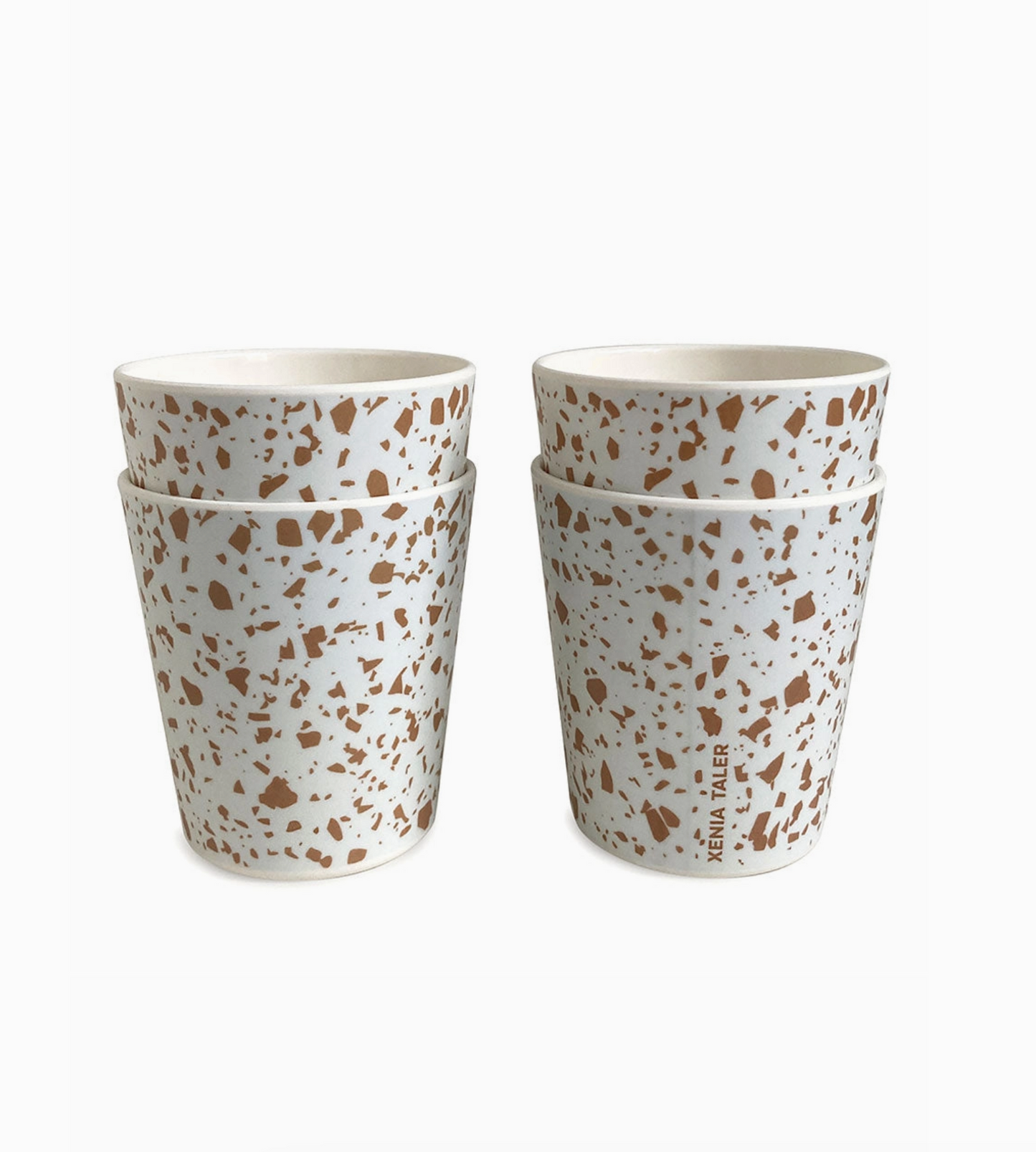 Terrazzo Cup Mauve, Set of 4