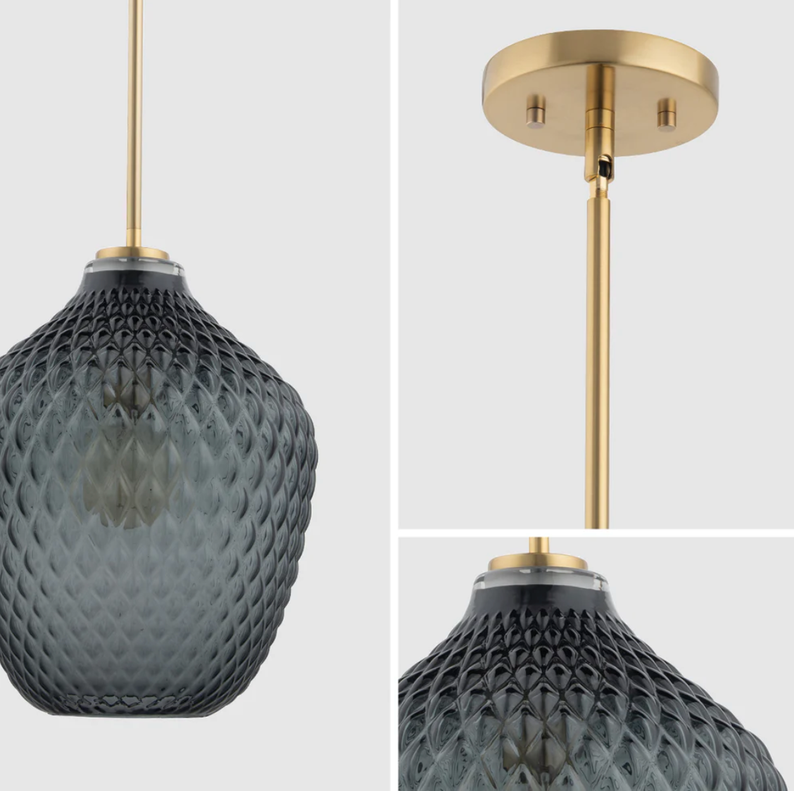 Lavine Handblown Glass Mini Pendant