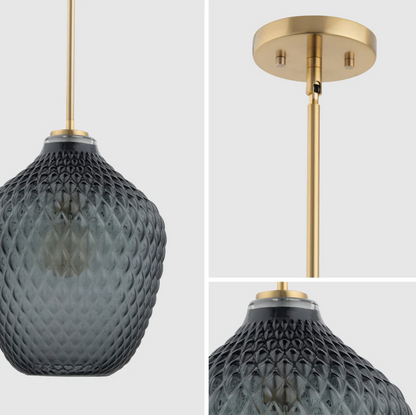Lavine Handblown Glass Mini Pendant