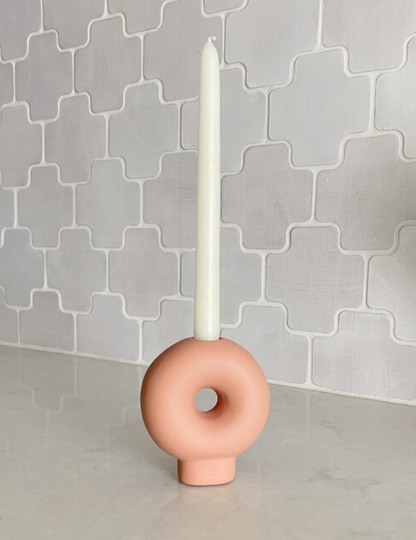 Clay Donut Taper Holder