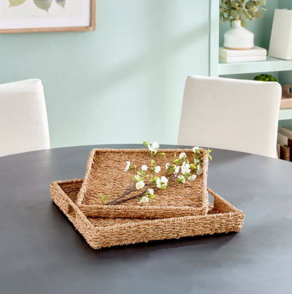 Seagrass Square Tray