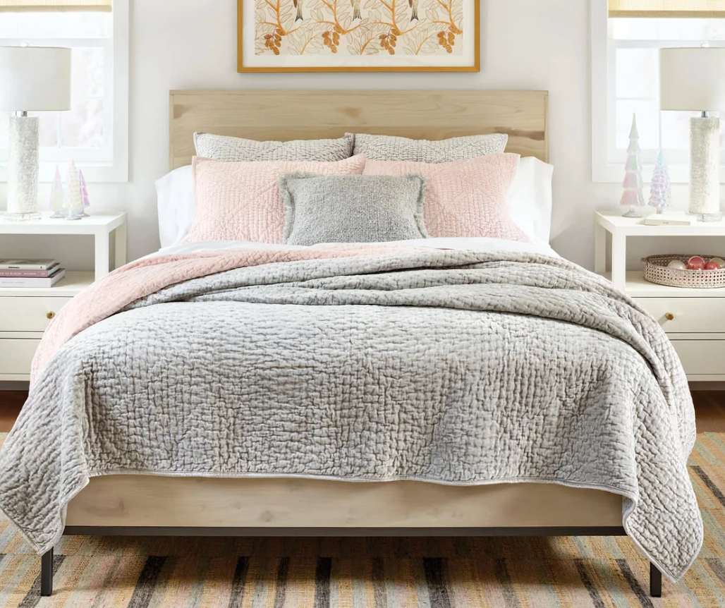 Parisienne Velvet Quilted Sham
