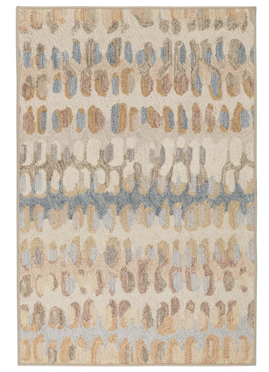 Annie Selkie Paint Chip Natural Rug